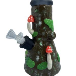 Bong de Vidrio / 8" Mushroom Tree Mushroom Tree