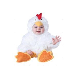 Disfraz/Traje de Bebe Talla S Gallina