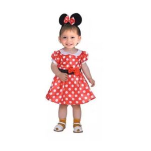 Disfraz/Traje de Bebe Talla S Minnie T0001