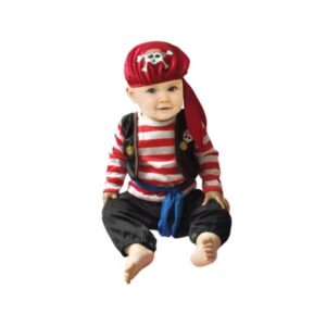 Disfraz/Traje de Bebe Talla S Niño Pirata T-0017