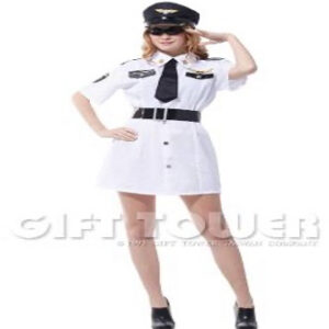Disfraz/Traje de Mujer Adulto Piloto W0078