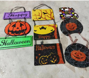 Letrero Vertical Hallowen