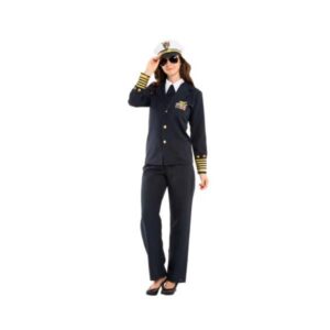 Disfraz/Traje de Mujer Adulto Piloto W0310