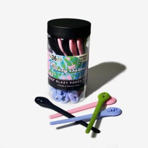 Atizador Blazy Susan Poker con soporte / 36 x tarro