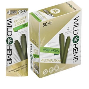 Blunt Wild Hemp Wraps 4pcs Russian Cream