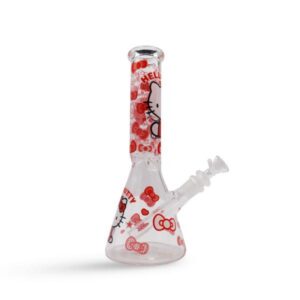 Bong de Vidrio Hello Kitty Diseños 10"