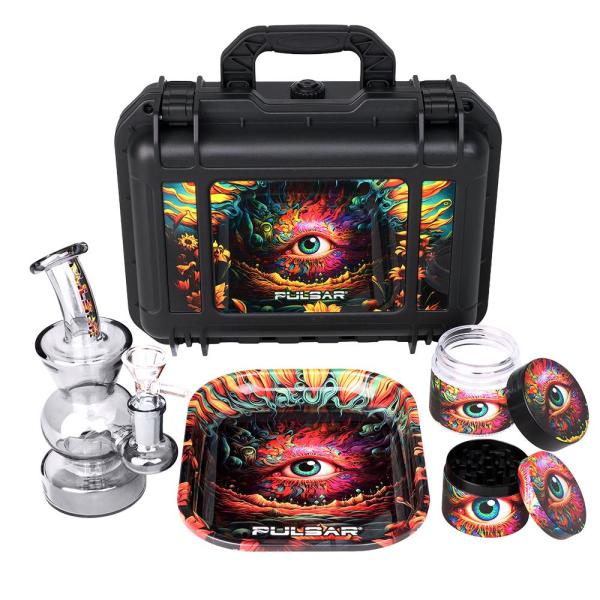 Kit Pulsar Bent Neck Water Pipe Smokers 5.75¨ / 14mm F