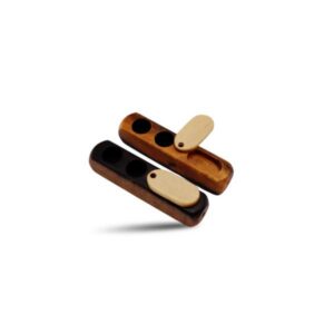 Pipa de Madera Doble Bowl