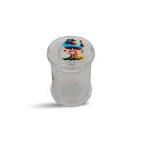 Stash de Vidrio Estampado Diseño Hongos