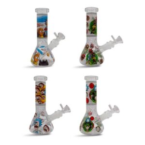 Bong de Vidrio Pequeño Rick y Morty