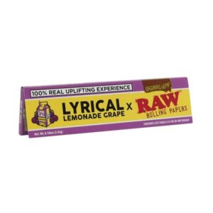 Boletas RAW Lyrical Lemonade Grape King Size Wide 50 x Caja