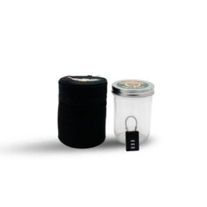Frasco Honeypuff a prueba de olores con cerradura 16oz