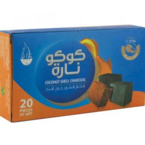 Carbón Nara Hookah Charcoal de Coco 20 pcs