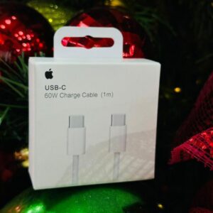 Cable marca iPhone Serie 15 / 16 Tipo C a Tipo C 60w 1m