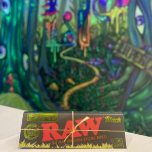 Boletas RAW Black Organic 1 1/4 (50 Papeles)